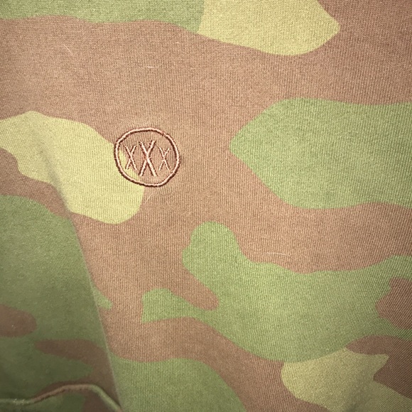 10 deep vintage camo sweater / hoodie - Picture 2 of 9